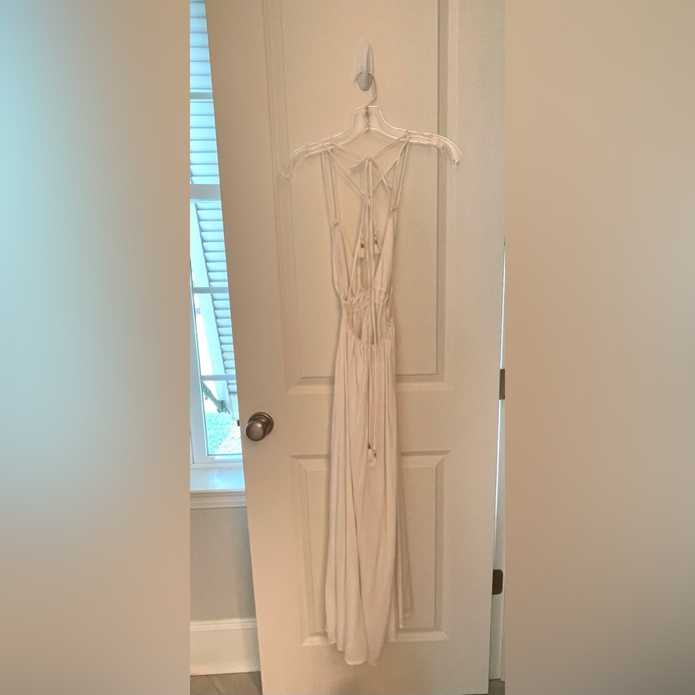 L space white dress/cover up